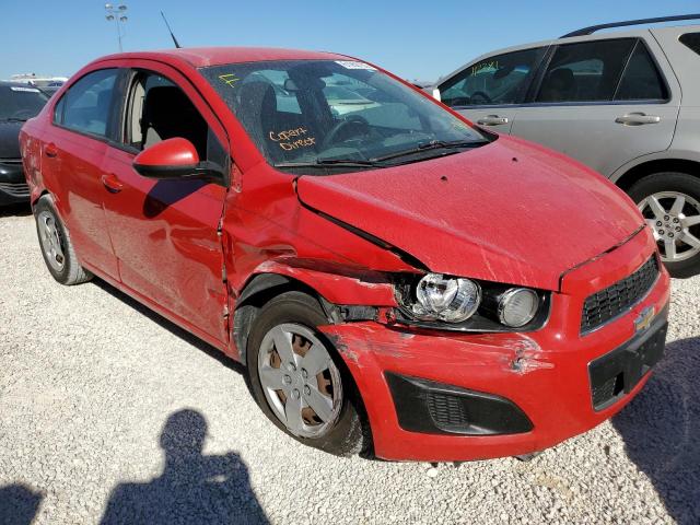 CHEVROLET SONIC LS 2013 with VIN 1G1JA5SH8D4154951 - Photo from auction