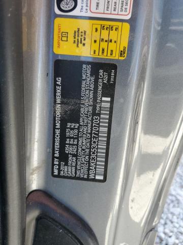 Photo 10 from auction – 2012 BMW 328 I with VIN WBAKE3C53CE770703