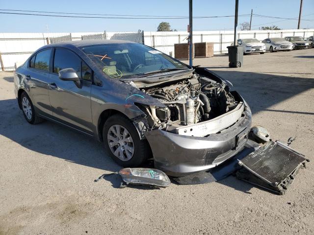 HONDA CIVIC LX 2012 with VIN JHMFB2F59CS003893 - Photo from auction