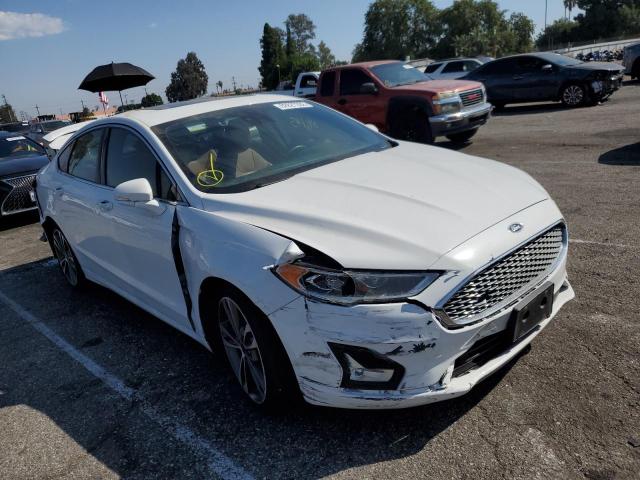 FORD FUSION TIT 2019 with VIN 3FA6P0D92KR256888 - Photo from auction