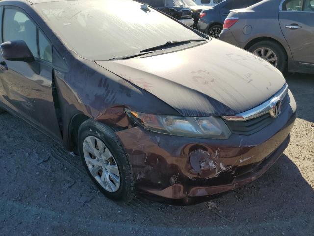 Photo 9 from auction – 2012 HONDA CIVIC LX with VIN 19XFB2F58CE108896