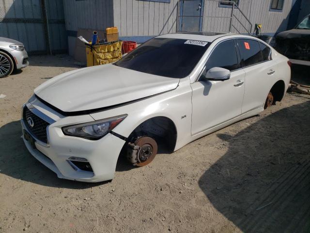 INFINITI Q50 LUXE 2018 with VIN JN1EV7AP2JM356264 - Photo from auction