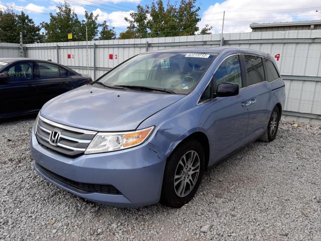 Photo 2 from auction – 2013 HONDA ODYSSEY with VIN 5FNRL5H67DB012111