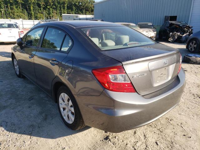 Photo 3 from auction – 2012 HONDA CIVIC LX with VIN 2HGFB2F53CH602038