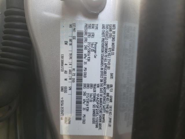 Photo 10 from auction – 2014 FORD FOCUS SE with VIN 1FADP3F23EL132396