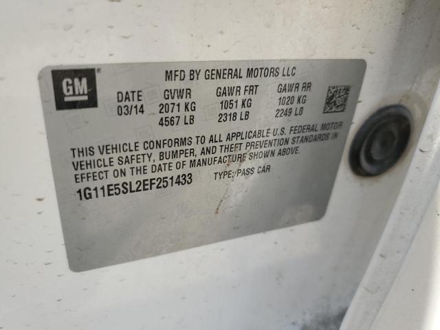 Photo 10 from auction – 2014 CHEVROLET MALIBU 2LT with VIN 1G11E5SL2EF251433