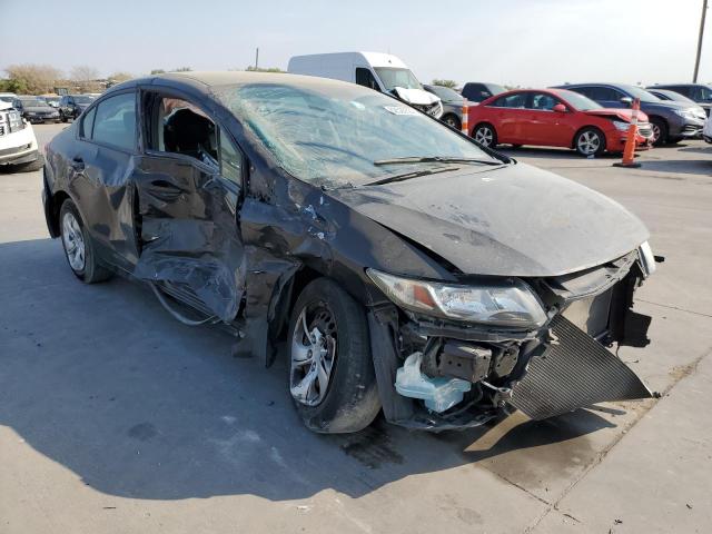 HONDA CIVIC LX 2013 with VIN 19XFB2F56DE059070 - Photo from auction