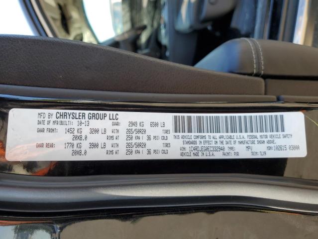Photo 10 from auction – 2014 DODGE DURANGO CI with VIN 1C4RDJEG0EC332940