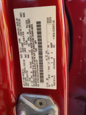 Photo 10 from auction – 2014 FORD ESCAPE TIT with VIN 1FMCU0JX7EUA81717