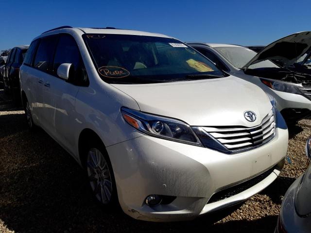 TOYOTA SIENNA XLE 2017 with VIN 5TDYZ3DC2HS798279 - Photo from auction