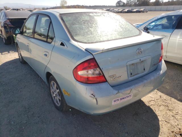 Photo 3 from auction – 2002 TOYOTA PRIUS with VIN JT2BK18U720066167