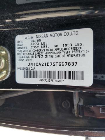 Photo 10 from auction – 1995 NISSAN MAXIMA GLE with VIN JN1CA21D7ST667837