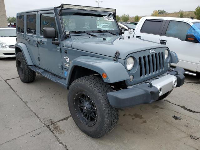 JEEP WRANGLER U 2014 with VIN 1C4BJWEG7EL320100 - Photo from auction