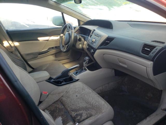 Photo 5 from auction – 2012 HONDA CIVIC LX with VIN 19XFB2F52CE061526