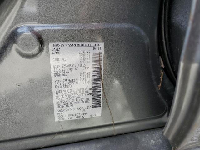 Photo 10 from auction – 2014 NISSAN ROGUE S with VIN 5N1AT2MT4EC861534