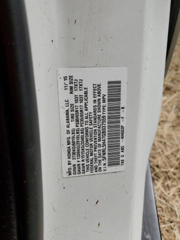 Photo 10 from auction – 2016 HONDA ODYSSEY EX with VIN 5FNRL5H47GB037559