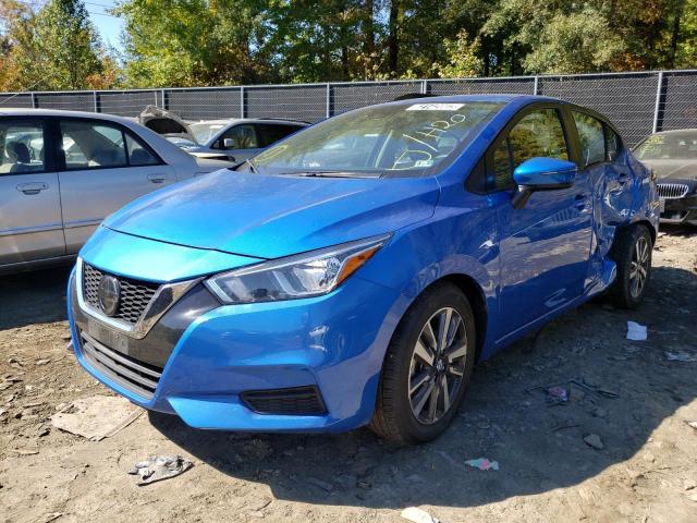 Photo 2 from auction – 2021 NISSAN VERSA SV with VIN 3N1CN8EV2ML871057