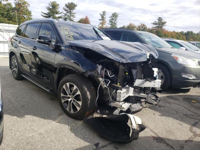 TOYOTA HIGHLANDER 2021 with VIN 5TDGZRBH5MS154251 - Photo from auction
