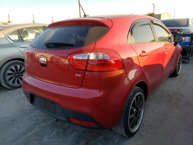 Photo 4 from auction – 2013 KIA RIO LX with VIN KNADM5A30D6132347