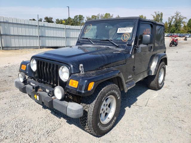 Photo 2 from auction – 2005 JEEP WRANGLER X with VIN 1J4FA39S45P355565