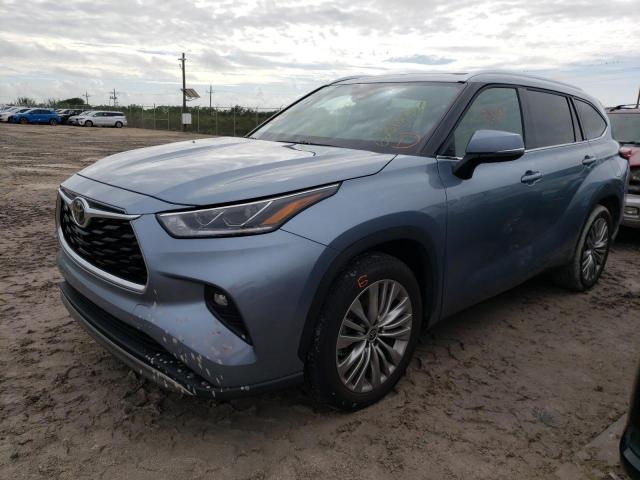 Photo 2 from auction – 2022 TOYOTA HIGHLANDER with VIN 5TDFZRAH5NS107414