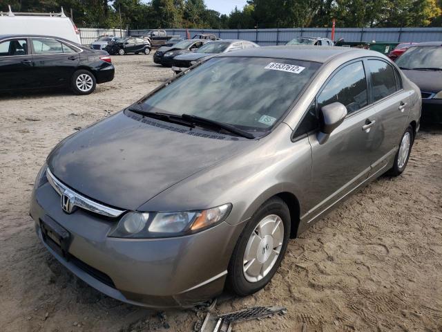 Photo 2 from auction – 2006 HONDA CIVIC HYBR with VIN JHMFA362X6S004537