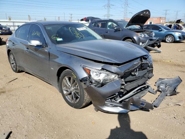 INFINITI Q50 PREMIU 2017 with VIN JN1EV7AR8HM838359 - Photo from auction