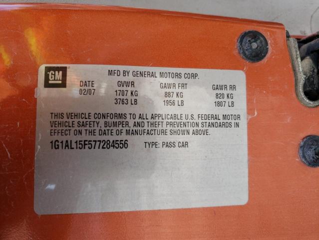 Photo 10 from auction – 2007 CHEVROLET COBALT LT with VIN 1G1AL15F577284556