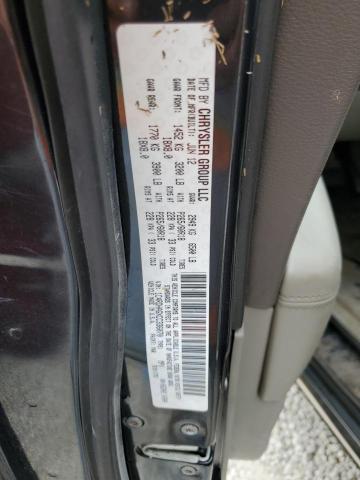 Photo 10 from auction – 2012 DODGE DURANGO SX with VIN 1C4RDHAGXCC336070