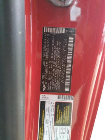 Photo 10 from auction – 2012 MINI COOPER S with VIN WMWSV3C56CTY17234