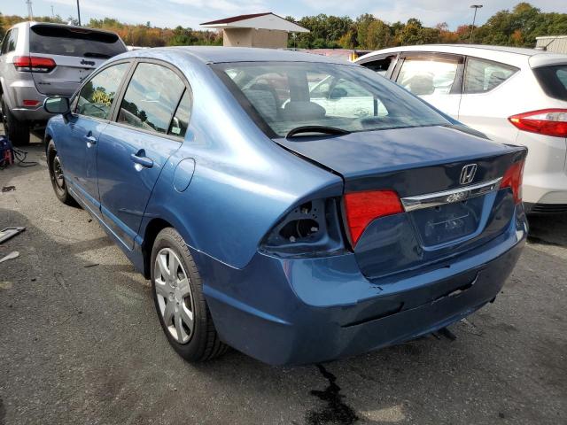 Photo 3 from auction – 2009 HONDA CIVIC LX with VIN 19XFA16569E021472