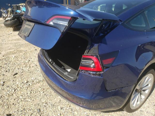 Photo 9 from auction – 2022 TESLA MODEL 3 with VIN 5YJ3E1EA3NF189032