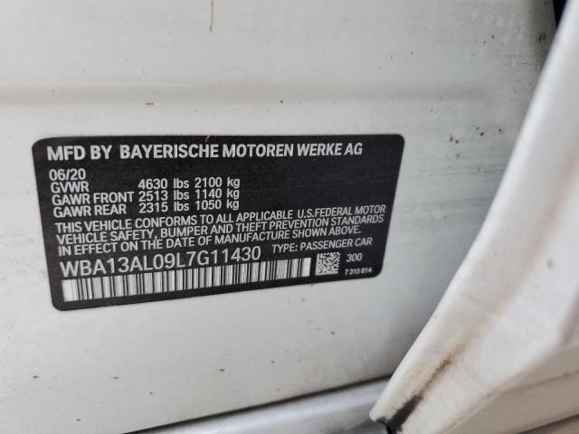 Photo 10 from auction – 2020 BMW M235XI with VIN WBA13AL09L7G11430