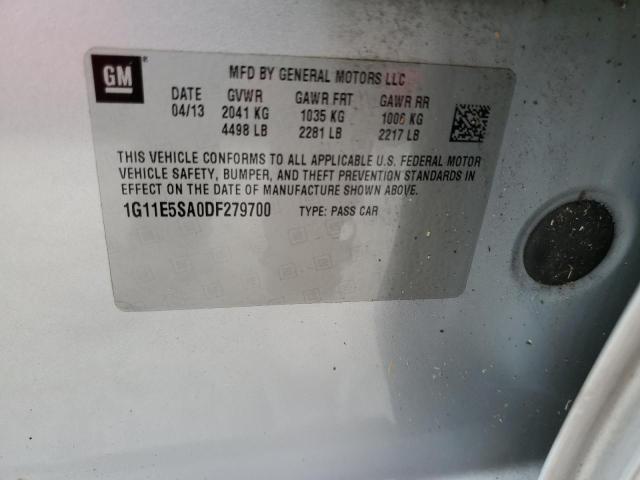 Photo 10 from auction – 2013 CHEVROLET MALIBU 2LT with VIN 1G11E5SA0DF279700