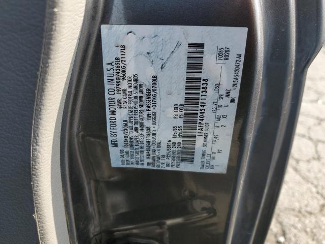 Photo 10 from auction – 2004 FORD MUSTANG with VIN 1FAFP40454F113838