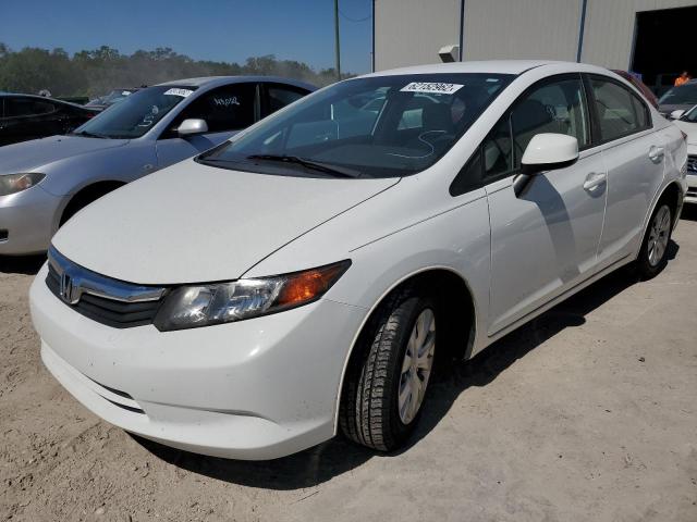 Photo 2 from auction – 2012 HONDA CIVIC LX with VIN 19XFB2F54CE090624