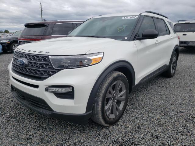 Photo 2 from auction – 2021 FORD EXPLORER X with VIN 1FMSK7DHXMGB00076