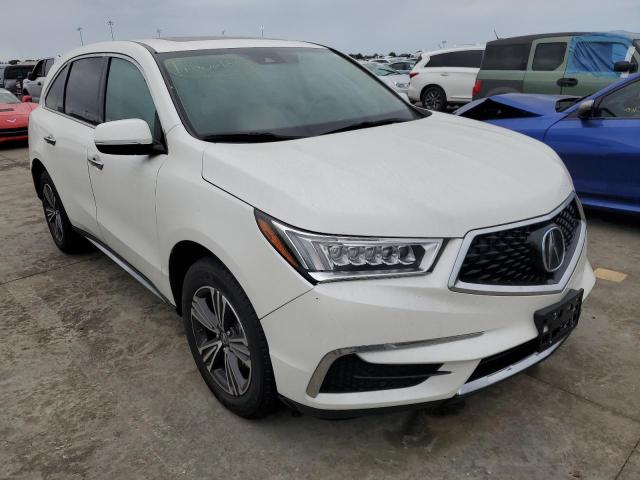 ACURA MDX 2018 with VIN 5J8YD4H34JL013672 - Photo from auction