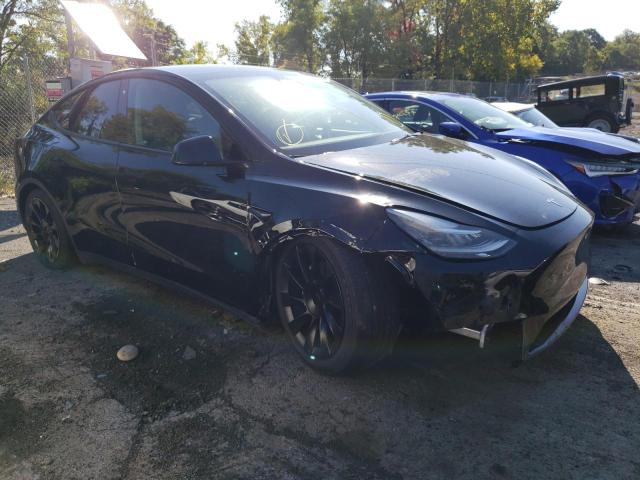 TESLA MODEL Y 2021 with VIN 5YJYGDEE0MF297109 - Photo from auction