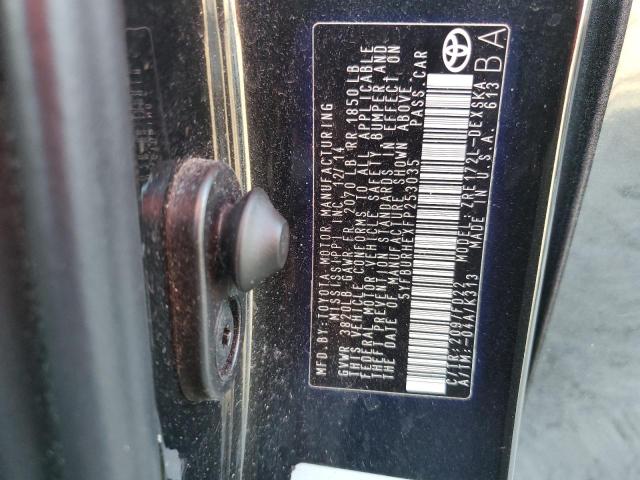 Photo 10 from auction – 2015 TOYOTA COROLLA L with VIN 5YFBURHEXFP253035