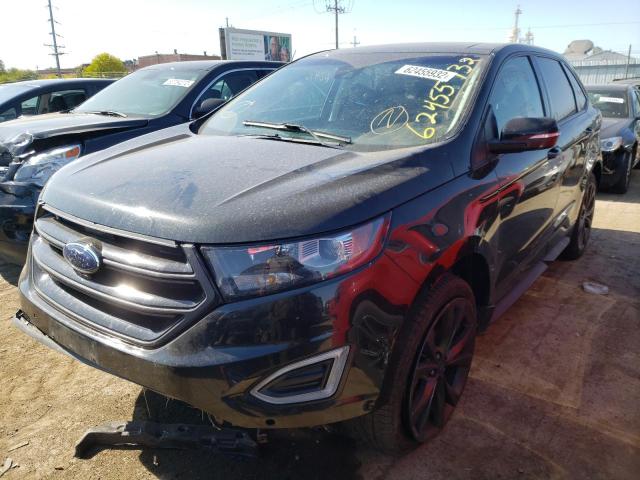 Photo 2 from auction – 2015 FORD EDGE SPORT with VIN 2FMTK4AP7FBC25402