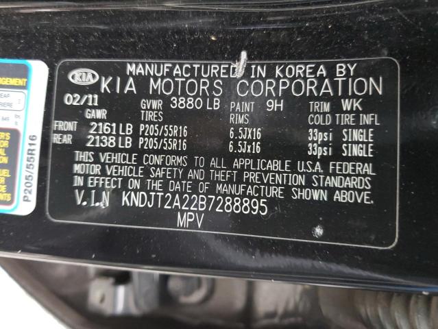 Photo 10 from auction – 2011 KIA SOUL ! with VIN KNDJT2A22B7288895