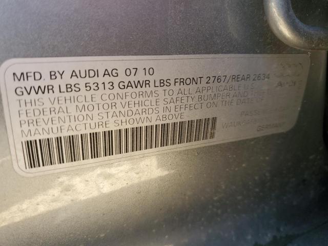 Photo 10 from auction – 2011 AUDI A6 PRESTIG with VIN WAUKGAFBXBN010444