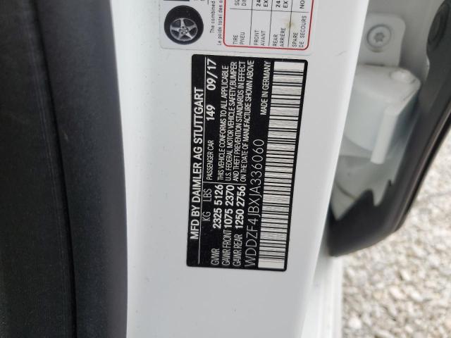 Photo 10 from auction – 2018 MERCEDES-BENZ E 300 with VIN WDDZF4JBXJA336060