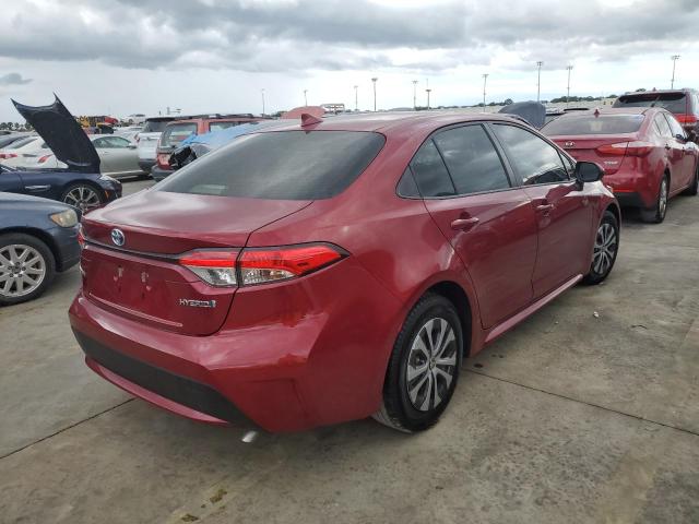 Photo 4 from auction – 2022 TOYOTA COROLLA LE with VIN JTDEAMDEXNJ045285