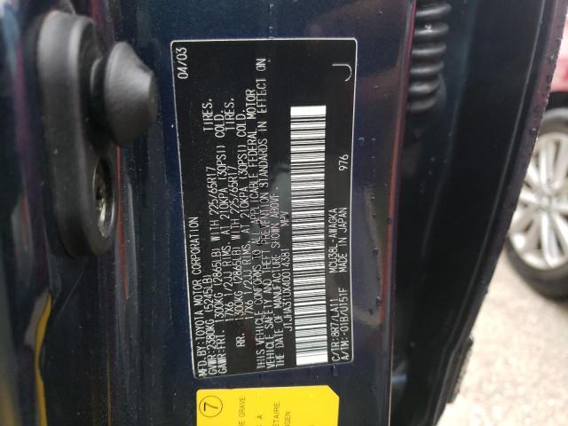 Photo 10 from auction – 2004 LEXUS RX 330 with VIN JTJHA31UX40014381