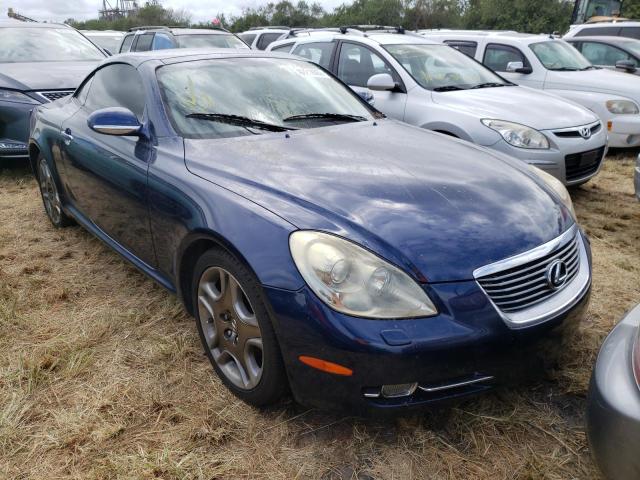 LEXUS SC 430 2006 with VIN JTHFN48Y569003623 - Photo from auction