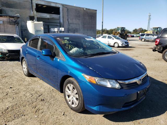 HONDA CIVIC LX 2012 with VIN 2HGFB2F56CH571206 - Photo from auction