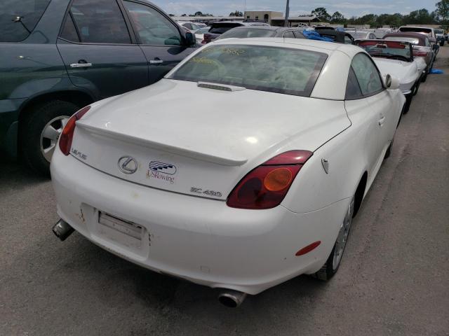 Photo 4 from auction – 2004 LEXUS SC 430 with VIN JTHFN48Y040052164