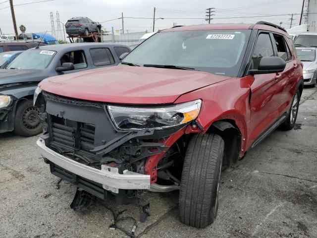 Photo 2 from auction – 2021 FORD EXPLORER X with VIN 1FMSK7DH1MGA05664